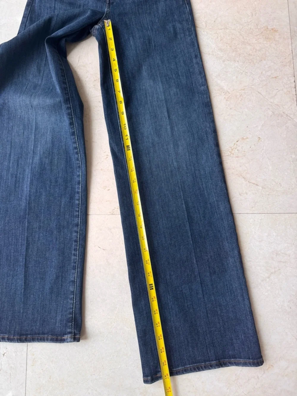 Frame Le Slim Palazzo Blue Jeans size 25 - Picture 12 of 13